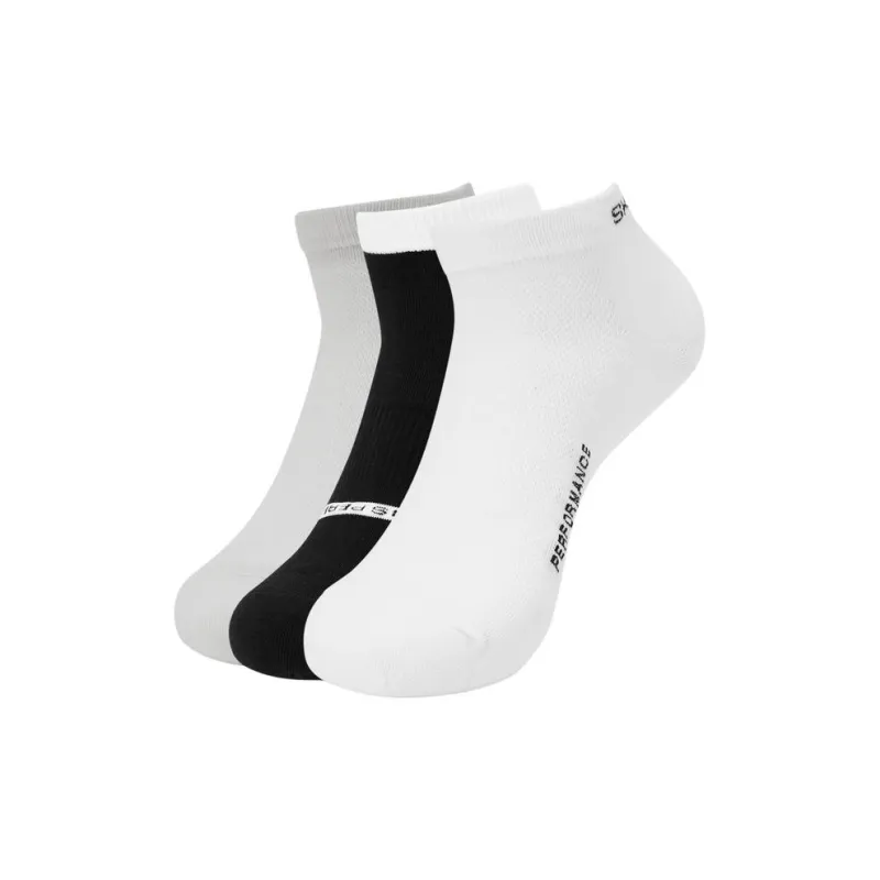 Skechers Ankle Socks Unisex 3 Pack-0