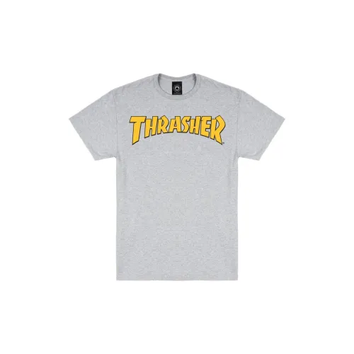 Thrasher T-Shirts Unisex Gray