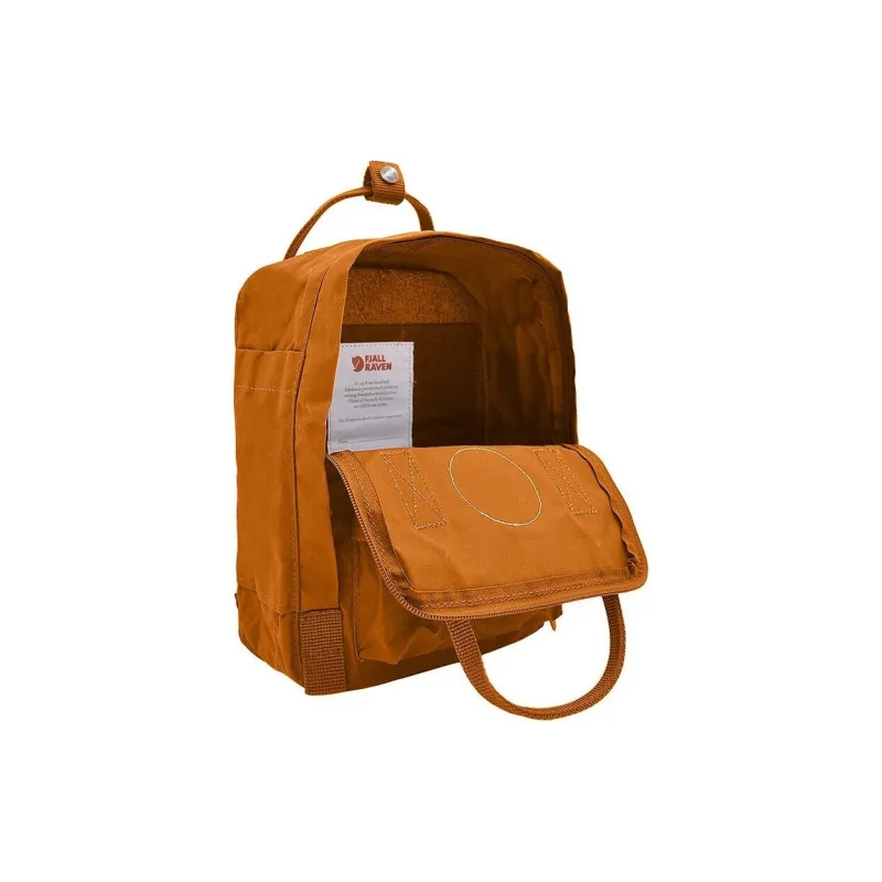 Fjallraven Kanken Polyvinyl Alcohol Fiber Backpack Mini Unisex Orange-3