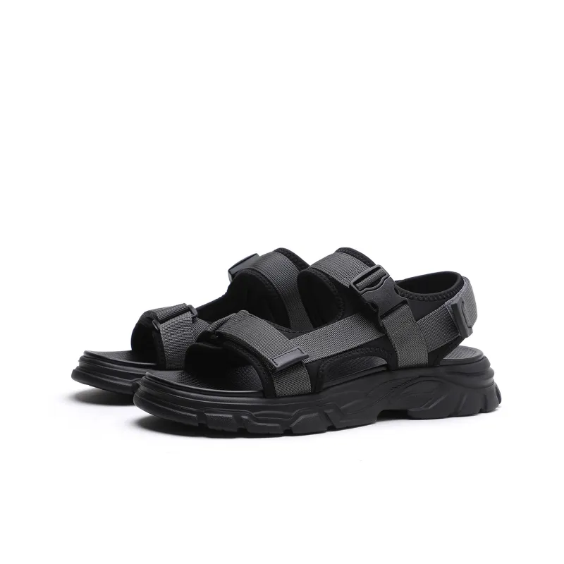 ELLE HOMME Beach Sandals Men's Gray-1