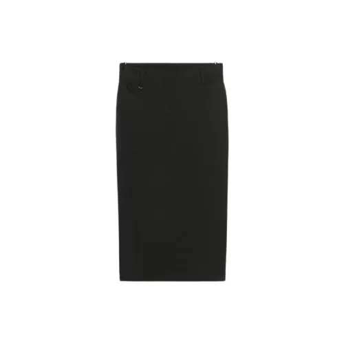 Jacquemus Casual Long Skirts Women's Black