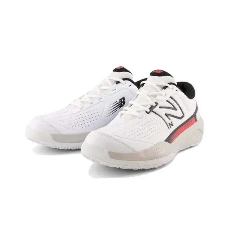 New Balance NB 696 V5 O Y5 Slip Resistant Low Top Tennis Shoes Men's White Red Black-2