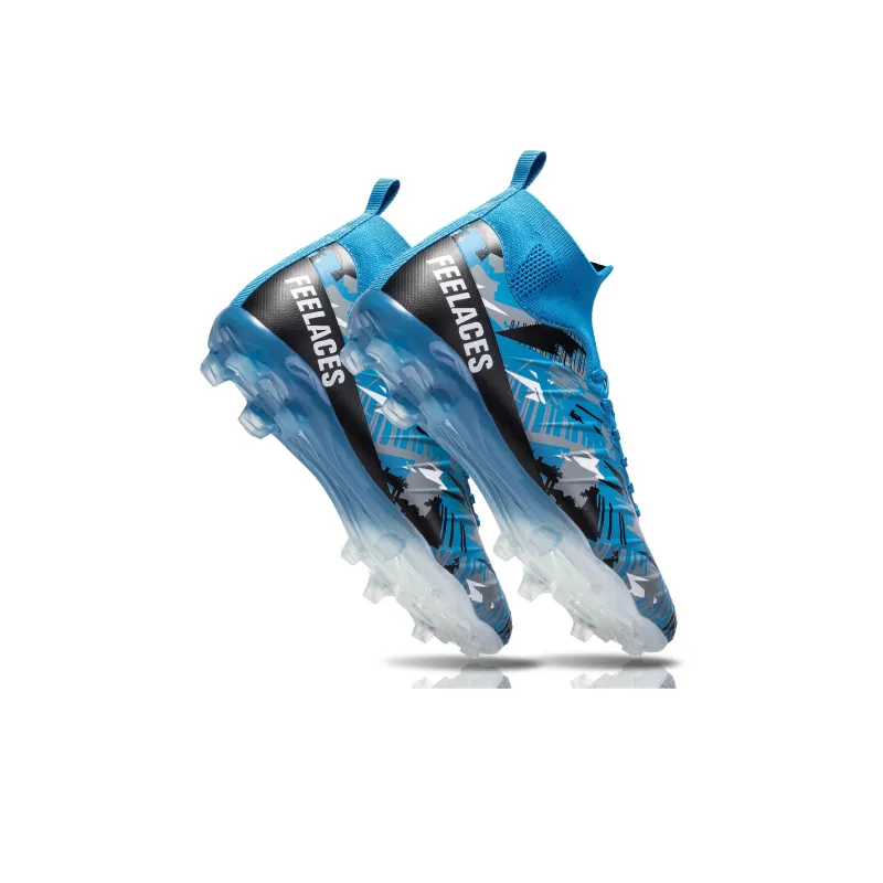 FEELACES Soccer Shoes Unisex Ice Sharp White, Pink Climb 1.0-15