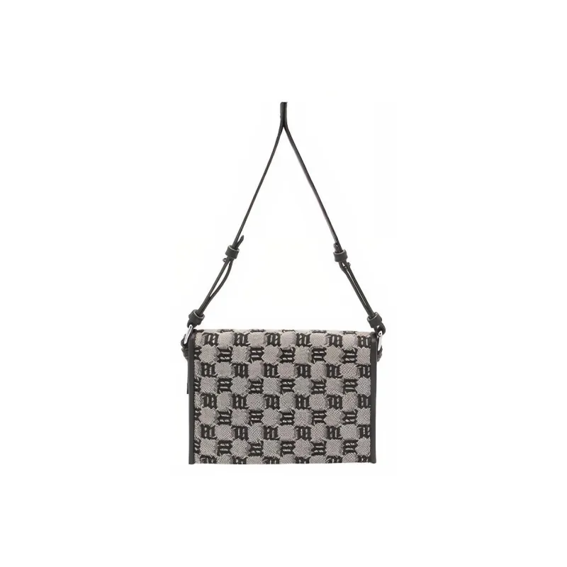 Misbhv Monogram-jacquard Shoulder Bag-1