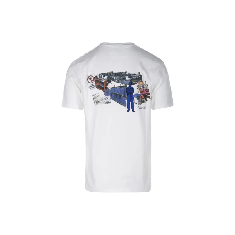 C.P. Company Logo patch Cotton T shirt-1