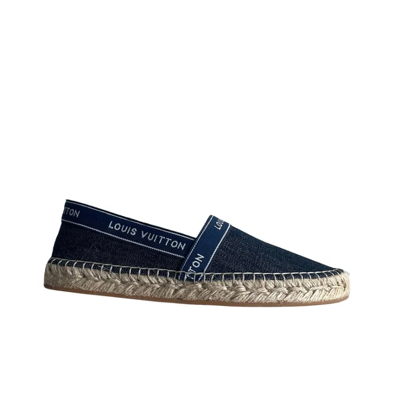 LOUIS VUITTON Croisiere Espadrilles Women's Dark Blue-1