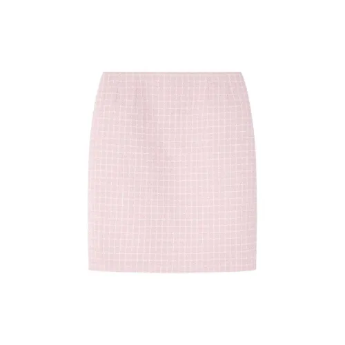 VERSACE Casual Short Skirts Women's Light Pink