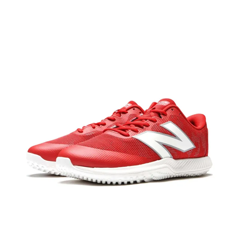 New Balance FuelCell 4040v7 Turf Trainer Team Red Optic White-2