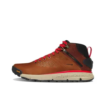 Danner Trail 2650 Mid GTX Cushioning Anti-Slip And Wear-Resistant Low-Top Outdoor Shoes Men's Brown Red