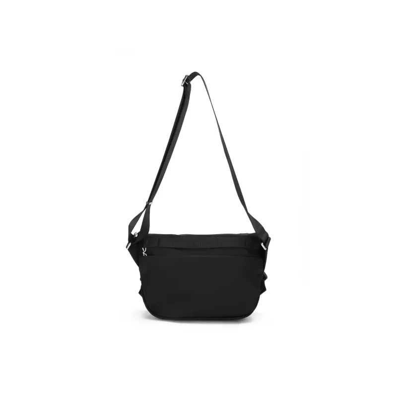 ROBERTA DI CAMERINO Fabric Shoulder Bag, Crossbody Bag, Versatile Lightweight Men's Bag Regular Men's Black-3
