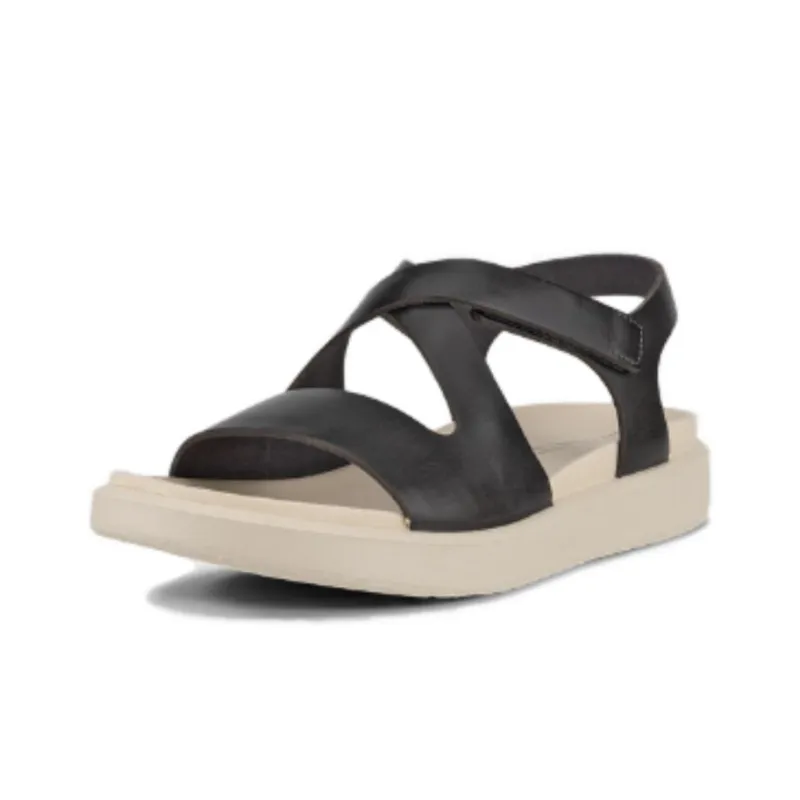 Ecco FLOWT Strap Sandals Women's Black-1