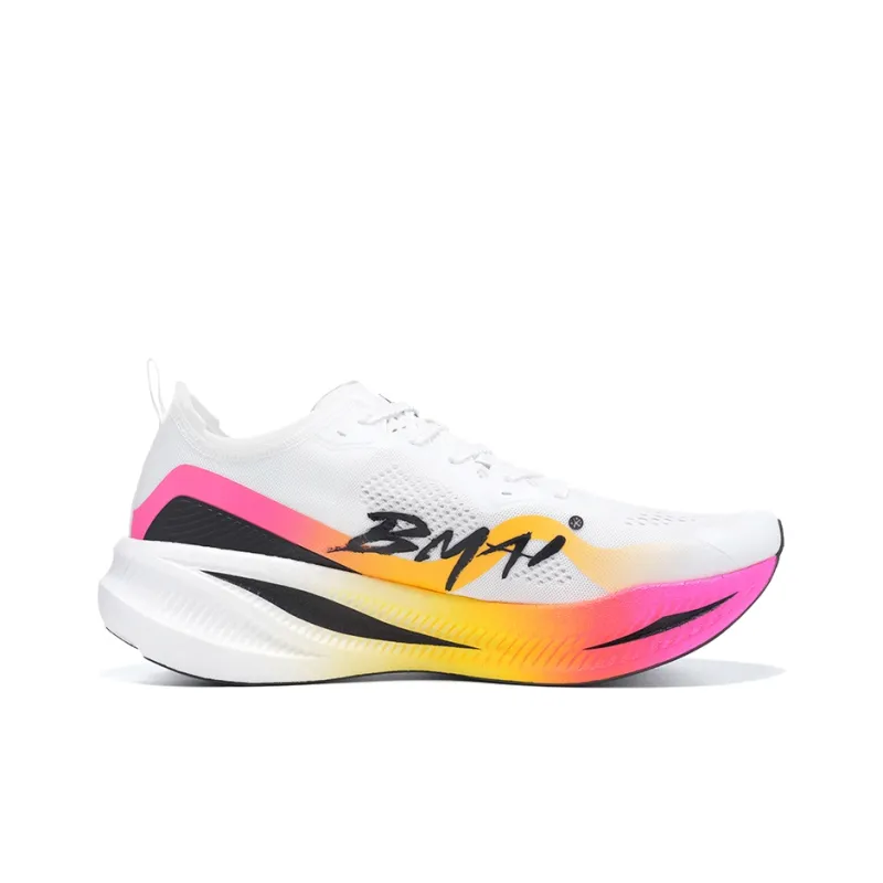 BMAI Carbon FLY Cushioning Rebound Support Abrasion Resistant Breathable Low Top Running Shoes Men's Mismatched-2