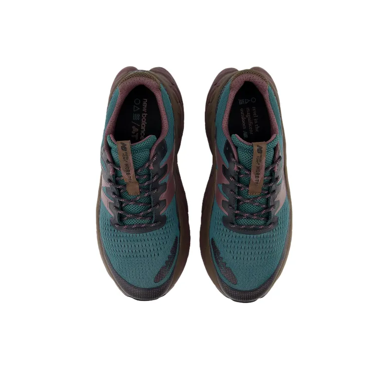 New Balance Fresh Foam X More Trail New Spruce Dark Mushroom-3