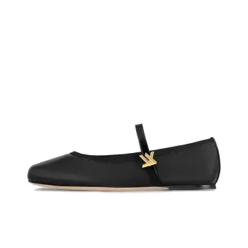 LOUIS VUITTON Romy Mary Jane Shoes Women's Black
