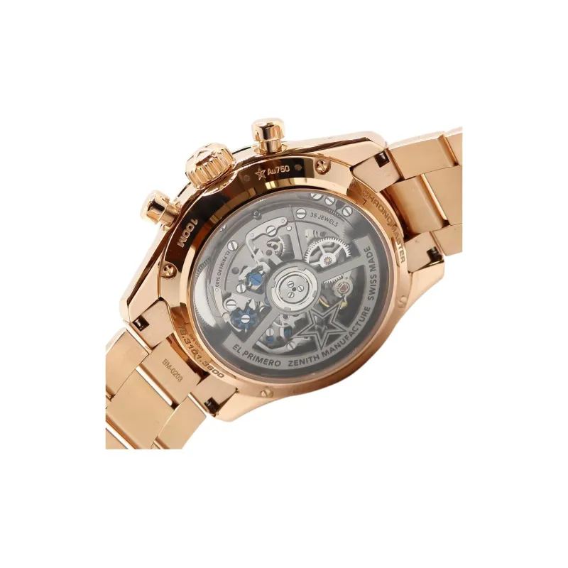 ZENITH Chronomaster Sport Flagship Collection Automatic Mechanical Movement Men's Watches Watch 41mm Black Dial-3