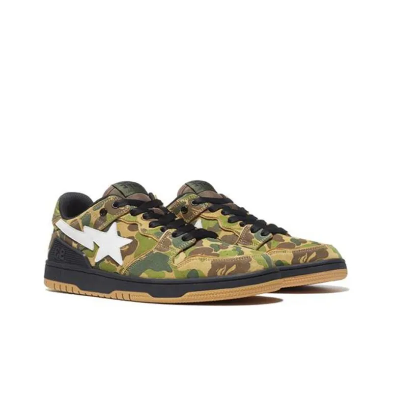 BAPE A BATHING APE Bape SK8 Sta ABC Camo Green-3
