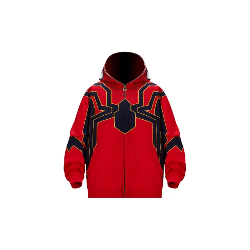 KAKAZZY Sweatshirts Unisex Red-3