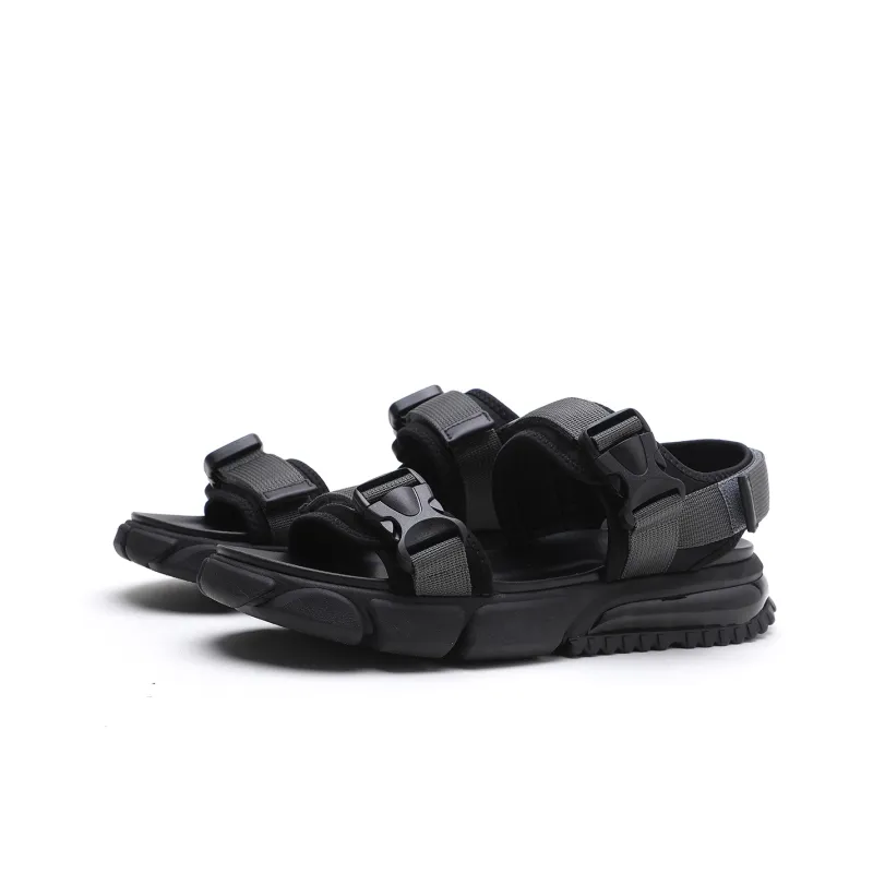 ELLE HOMME Beach Sandals Men's Gray-1