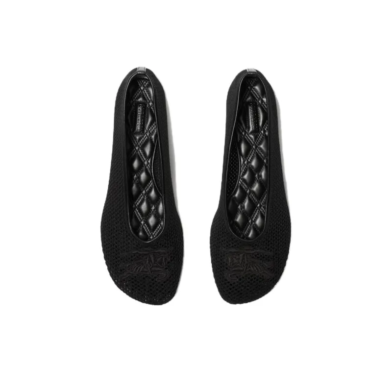 Burberry Casual Single Shoes Women's Black-4