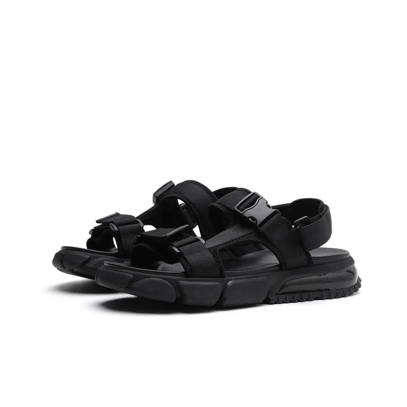 ELLE HOMME Beach Sandals Men's Black-1