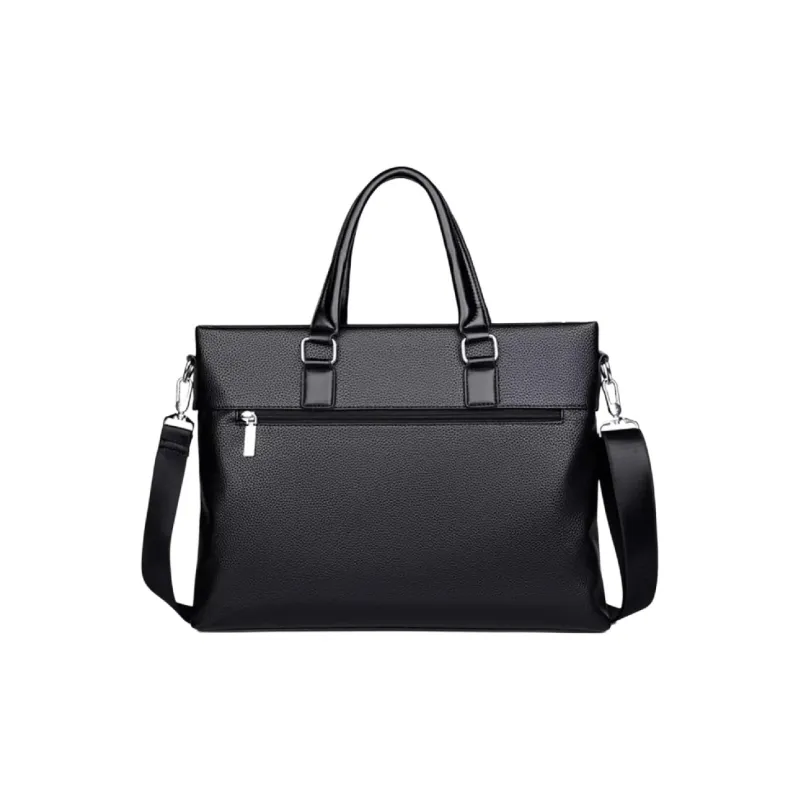 GATOER Abrasion Resistant Material Handbag Regular Men's Black-3
