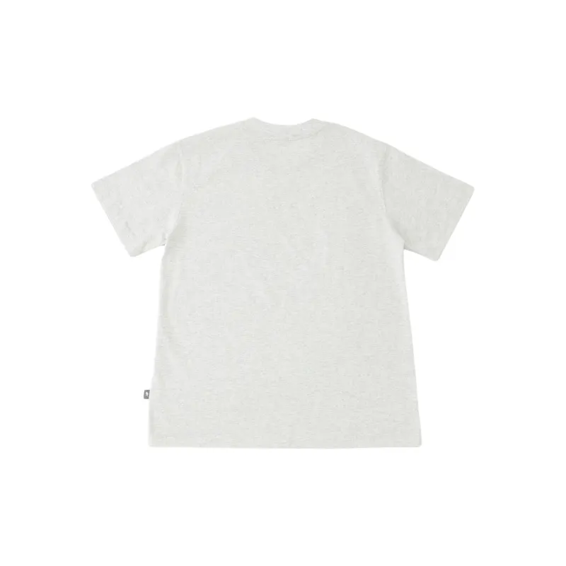 New Balance Drop Shoulder Sleeve T Shirt Women's Graystone South-1