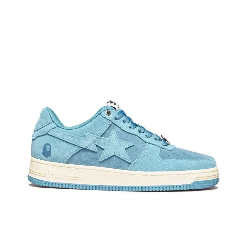BAPE A BATHING APE Bape Sta Blue Suede-1