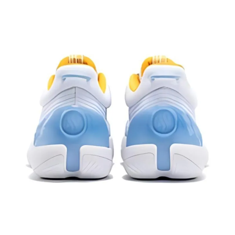 361° AG Sparkling 2.0 Denver Cushioned Slip Resistant Low Top Basketball Shoes Men's White Blue-3