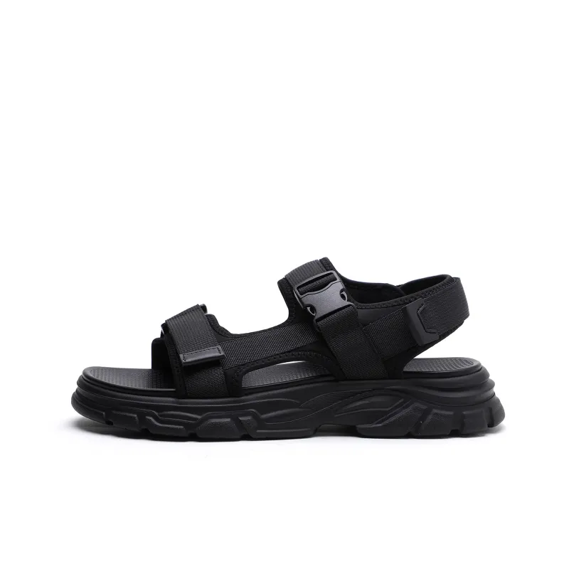 ELLE HOMME Beach Sandals Men's Black-0