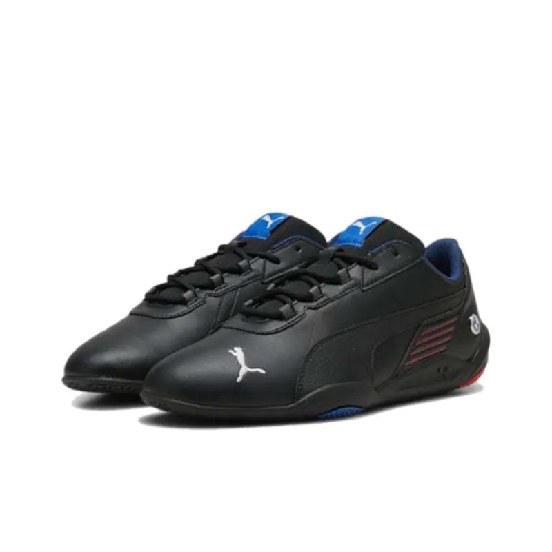 PUMA BMW M Motorsport R Cat Machina Abrasion Resistant Breathable Low Top Training Shoes Men's Black-2