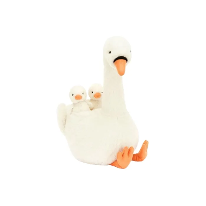 JELLYCAT Featherful Swan Plush Toy-0