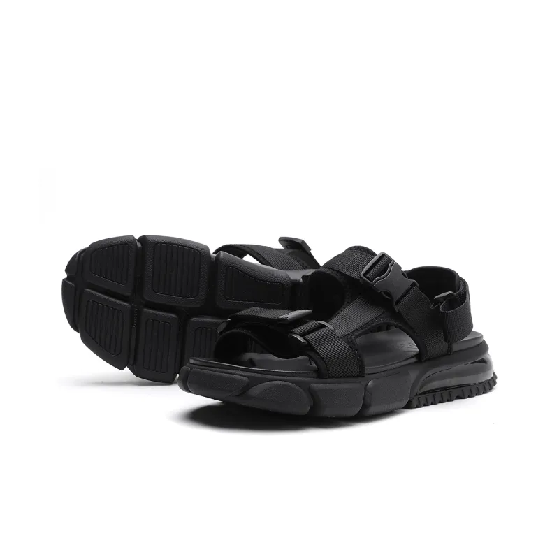 ELLE HOMME Beach Sandals Men's Black-2