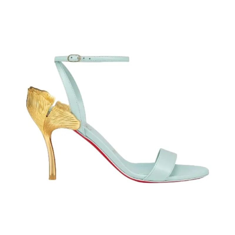CL LUBOTING One Strap Sandals 8.5cm Women's Iceberg-1