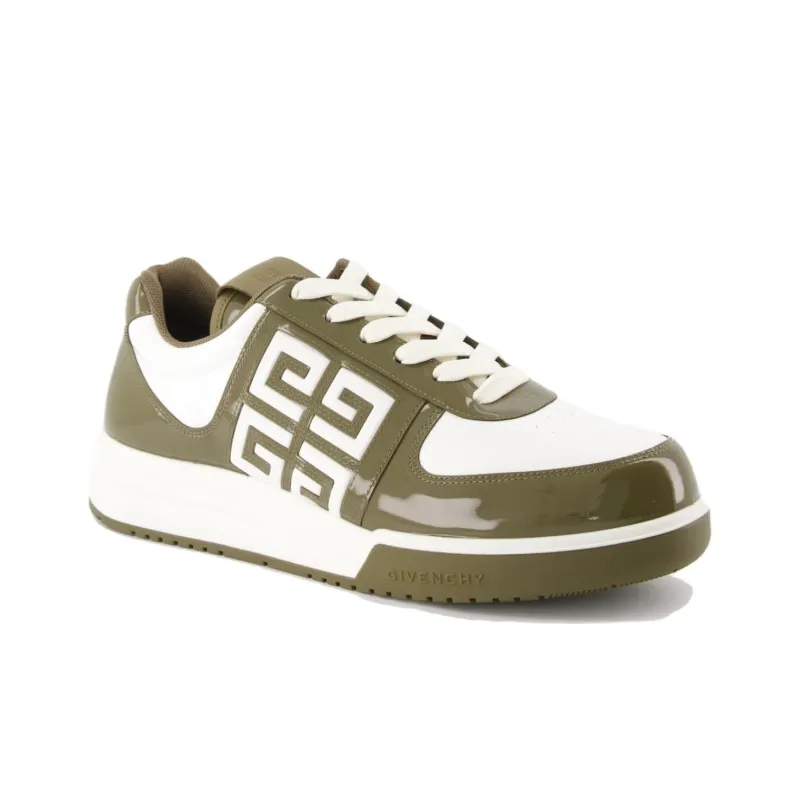 Givenchy G4 Low Top Skateboard Shoes Men's Green-2