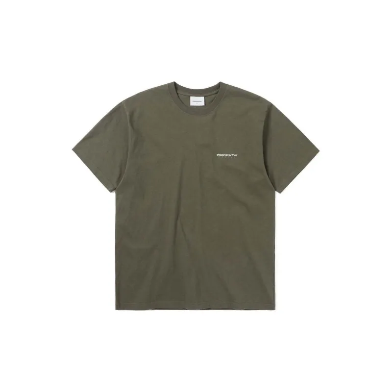 Thisisneverthat SS24 DSN Logo Tee T Shirt Unisex Olive-1