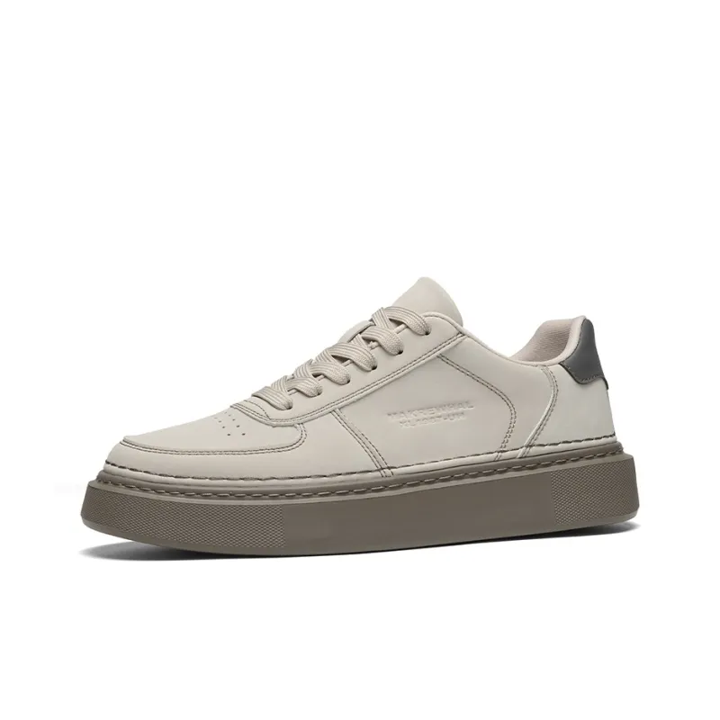 GERTOP Anti-Slip And Wear-Resistant Lightweight Height Increasing Low-Top Skateboard Shoes Men's-7