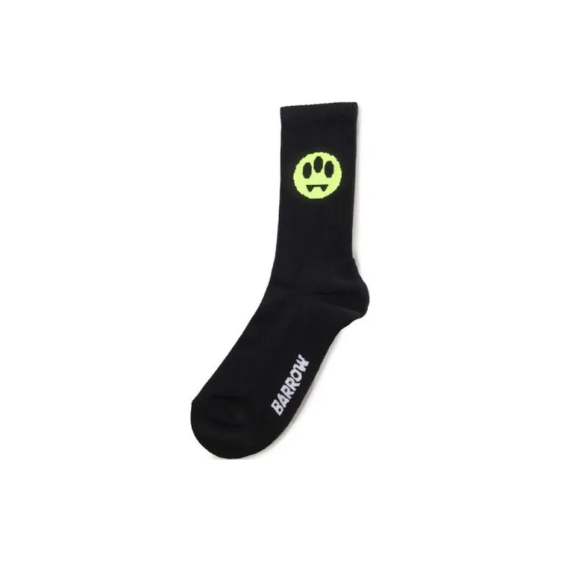 Barrow Logo Intarsia Ribbed Socks-0