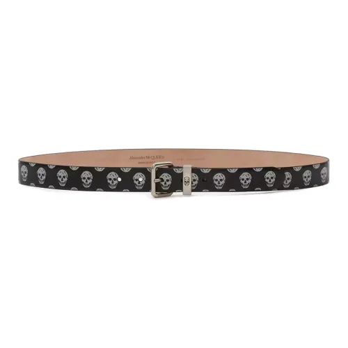 Alexander McQueen Leather Belts Men