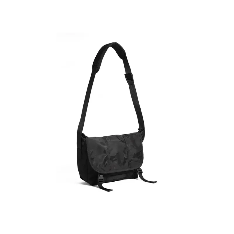 BJIAX Nylon Casual Crossbody Bag Shoulder Bag Regular Men's Black Camouflage-3