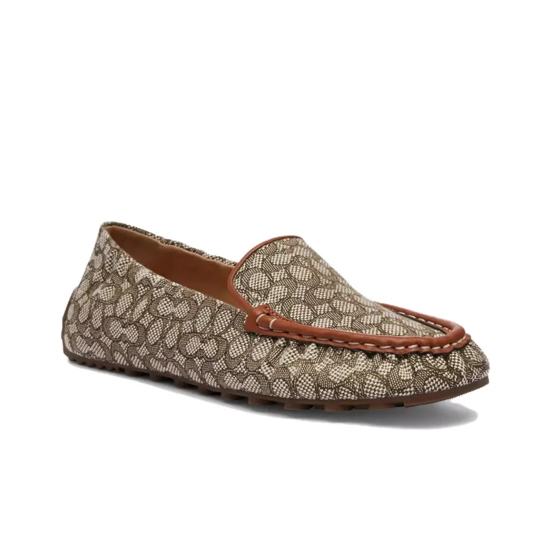 COACH Ronnie Monogram-jacquard Loafers-2