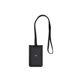 Y 3 Bi fold Leather Lanyard Wallet