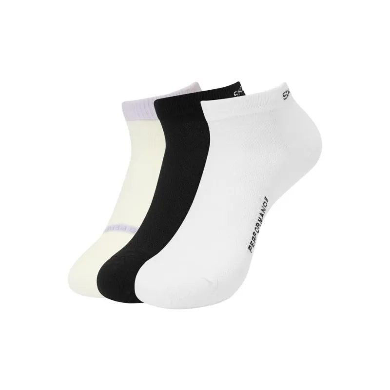 Skechers Ankle Socks Unisex 3 Pack-0