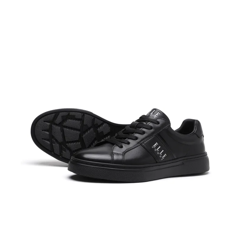 ELLE HOMME Stylish Skateboarding Shoes Men's Black-2