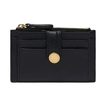 Stella McCartney Leather Card Holder Women's Black
