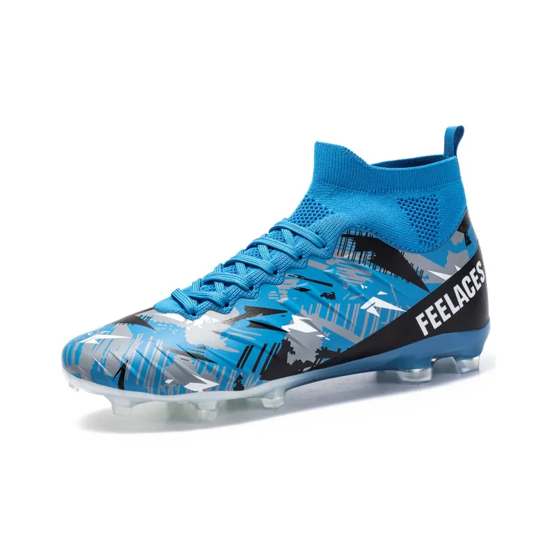 FEELACES Soccer Shoes Unisex Ice Sharp White, Pink Climb 1.0-14