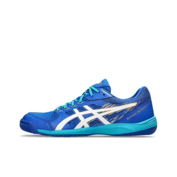 Asics Attack Hyperbeat 4 Cushioning Wear Resistant Low Top Training Shoes Men's Blue White