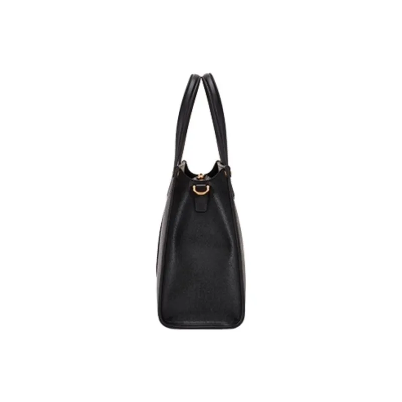 Hush Puppies Cow Leather One Shoulder Handbags Women's Black-2