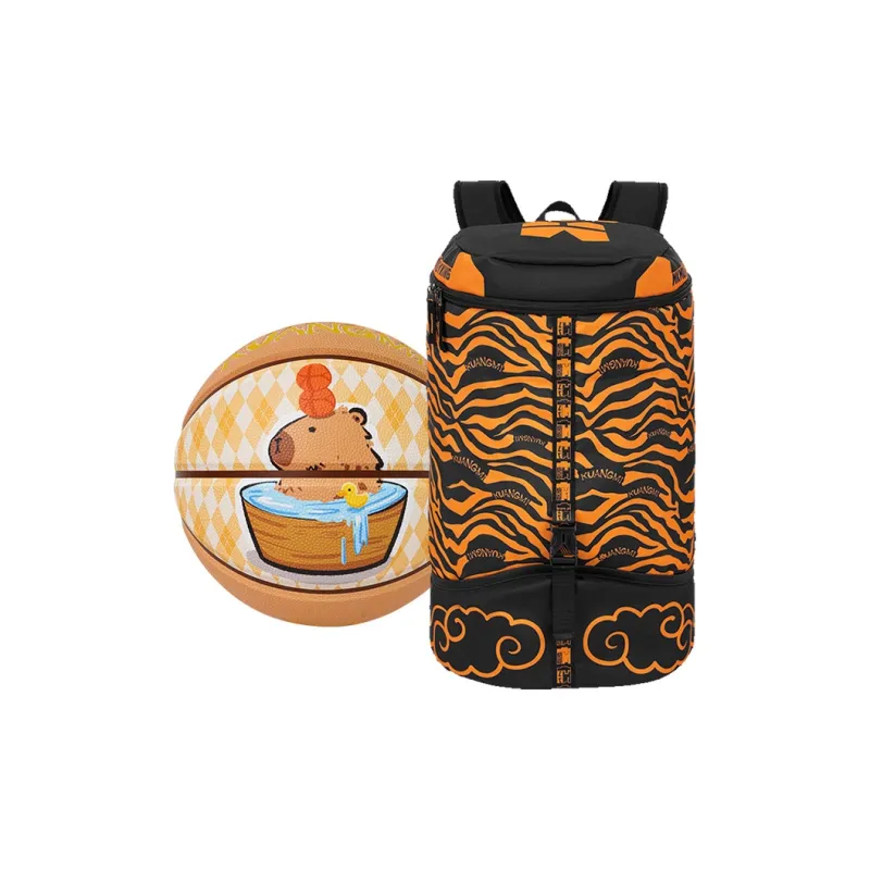 Kuangmi PU Basketball Yellow Size 7 Training Unisex-10