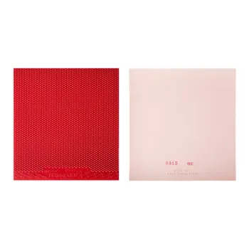 NITTAKU NR 8589 Table Tennis Rubbers Long Pips Rubber Fast Attack Combined With Loop Compatibility Upgraded, Adults Red