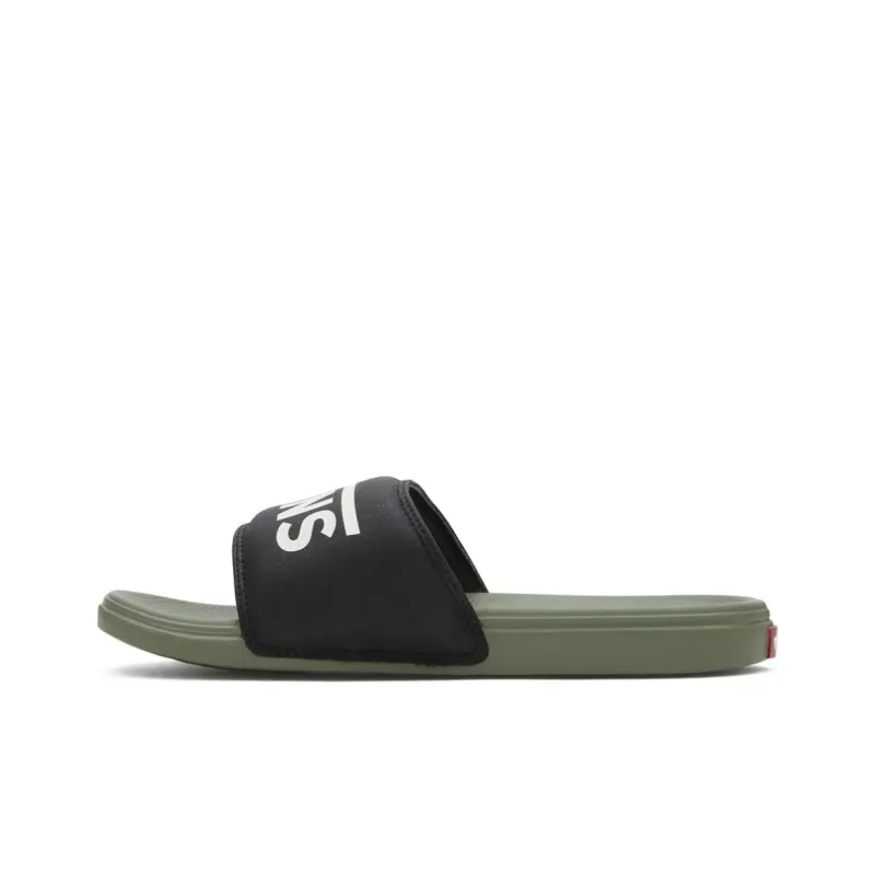Vans La Costa Slide Slippers Women's Black Green-0